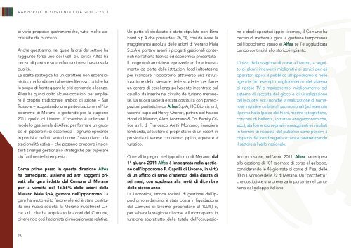 Il Rapporto di sostenibilitÃ  2010 - 2011 in formato .pdf