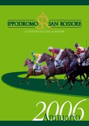 Annuario 2006 - Ippodromo San Rossore