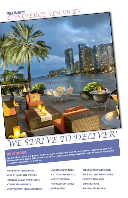 MIAMI’S EXCLUSIVE CONCIERGE & DMC COMPANY