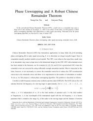 Phase Unwrapping and A Robust Chinese Remainder Theorem