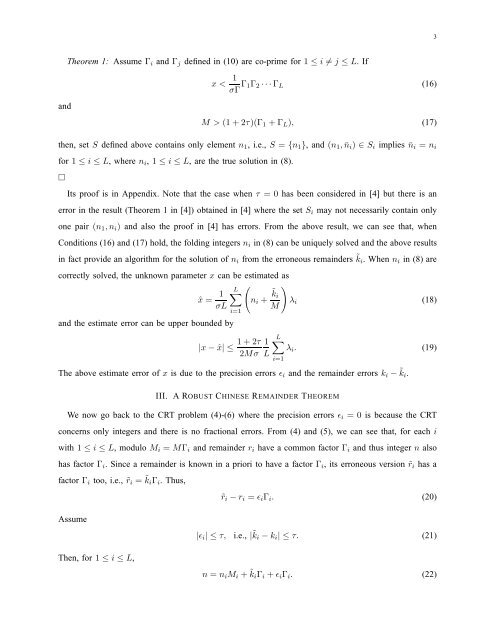 Phase Unwrapping and A Robust Chinese Remainder Theorem