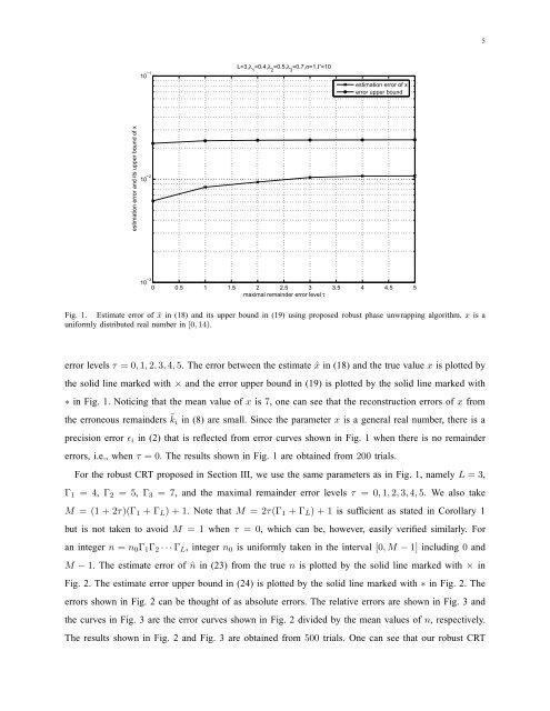 Phase Unwrapping and A Robust Chinese Remainder Theorem