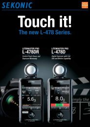 PDF Brochure - Sekonic