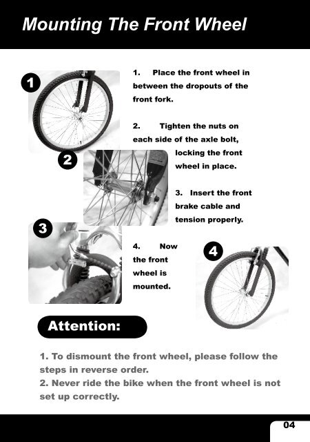 Copy of Rayos Electric Bike Manual in PDF format - Electrik Motion