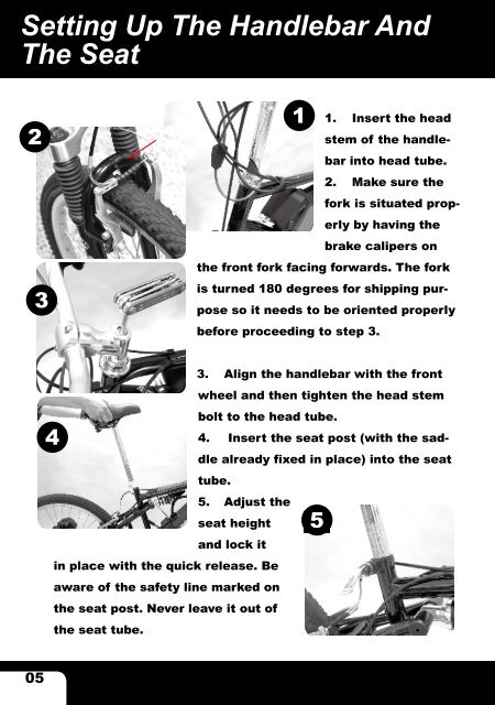 Copy of Rayos Electric Bike Manual in PDF format - Electrik Motion