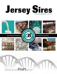 Jersey Sires - CRI Genetics GmbH