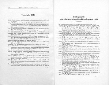Totentafel 1948 .bibliographie der solothurnischen ...