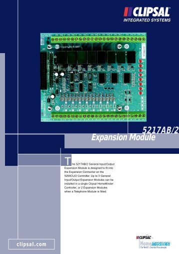 5217AB/2 Expansion Module - Clipsal