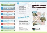 Gemeinsam zum neuen Flächennutzungsplan - Hennef