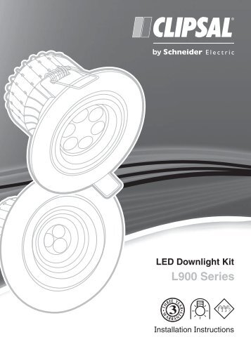 L900 Series LED Downlight Kit, 24957 - Clipsal