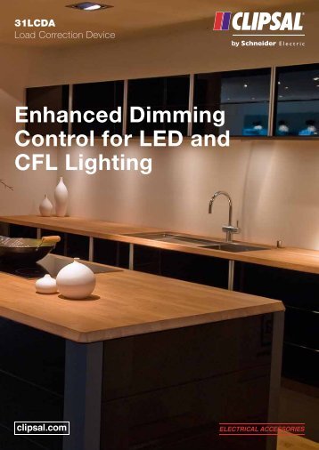Enhanced Dimming Control for LED and CFL Lighting, 26847 - Clipsal