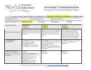 Susana's Curriculum Planning Template - Wisconsin Media Lab