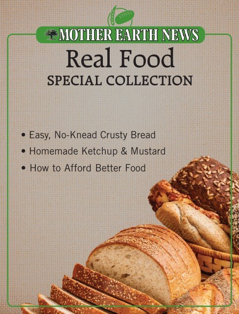 Real Food Special Collection - Mother Earth News