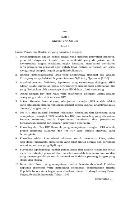 100_Permenkes No 21 Tahun 2013 Penanggulangan HIVAIDS