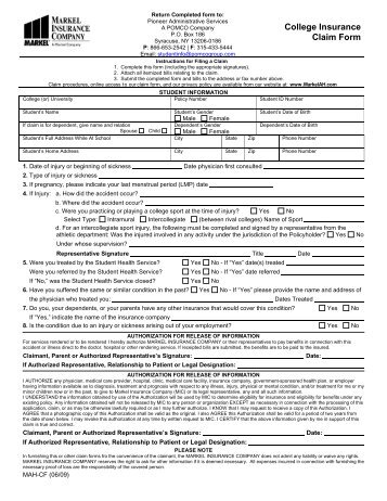 Claim Form