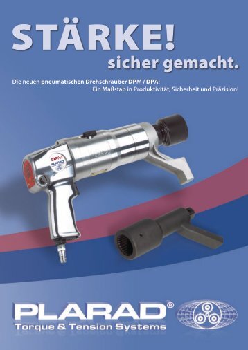 DPM/DPA Pneumatische Drehschrauber - Plarad
