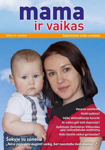 Žurnalas „Mama ir vaikas“ 2015 m. vasara 