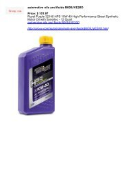 automotive oils and fluids B005JVE20O