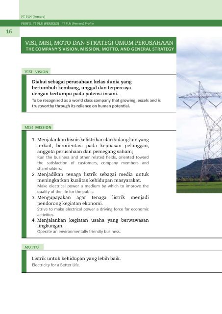 Laporan Keberlanjutan Tahun 2011 - PT PLN