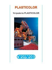 plasticolor 2200 - Woywod Kunststoffmaschinen GmbH & Co ...