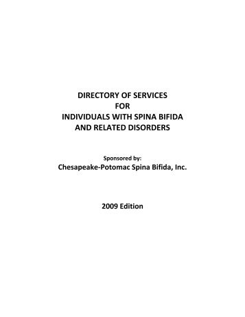 directory of services for individuals with spina bifida and related ...