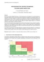 non destructive testing techniques for risk based inspection - 5th ...