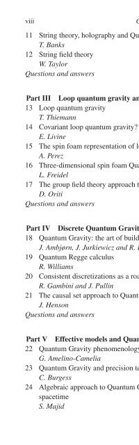 Approaches to Quantum Gravity