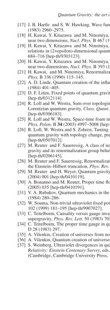 Approaches to Quantum Gravity