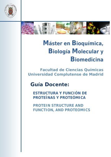 Estructura y FunciÃ³n de ProteÃ­nas y ProteÃ³mica - Departamento de ...