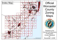 Zoning Maps - Worcester County