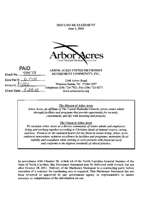 Arbor res - Arbor Acres