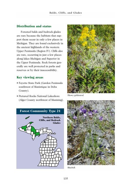 Michigan Forest Communities - Michigan Association of ...