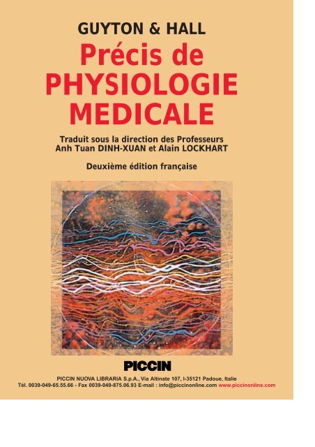 Précis de PHYSIOLOGIE MEDICALE - Piccin