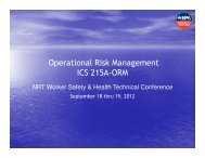 Operational Risk Management ICS 215A-ORM