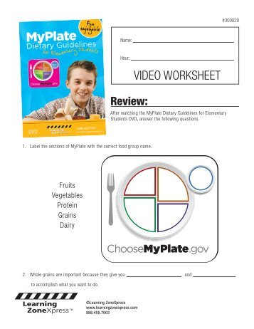 VIDEO WORKSHEET - Learning Zone Express