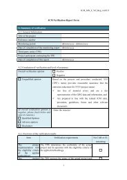 JCM Verification Report Form A. Summary of verification A.1 ...