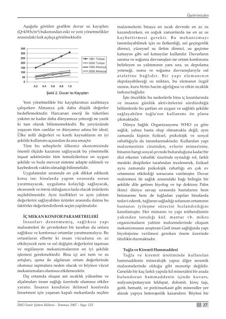 Temmuz 2007 - SayÄ±: 135 (5007 KB) - Ä°zmir - TMMOB Ä°nÅaat ...