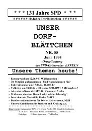 Aktuelles aus unserem Ortsverein 1. Europawahl am 12.06.94