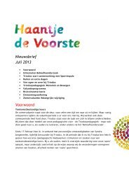 NIEUWSBRIEF HAANTJE DE VOORSTE juli - Triodus