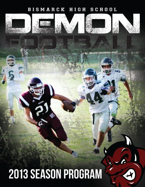 2013 SEASON Program - Bismarck Public Schools