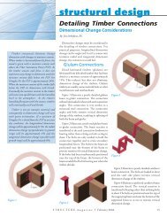 structural design - Timber Frame Engineering Council