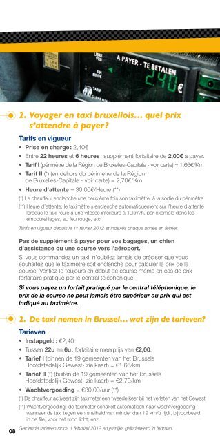 CLIENTÃLE - Brussel Mobiliteit - RÃ©gion de Bruxelles-Capitale