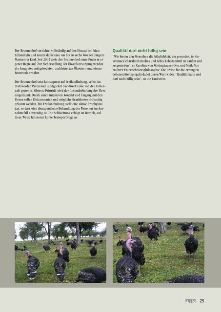 Ökolandbau - Förderpreis Ökologischer Landbau