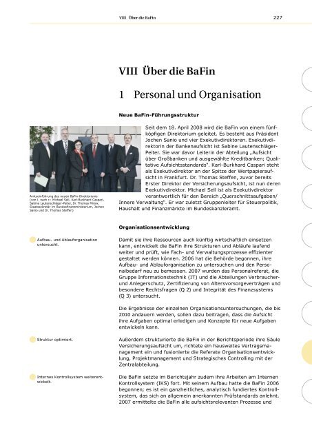 Jahresbericht der BaFin 2007