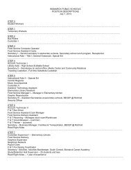 Support Staff Salary Schedule - Bismarck Public Schools