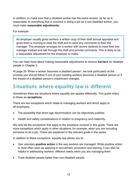 What equality law means - Birmingham Disability Resource Centre