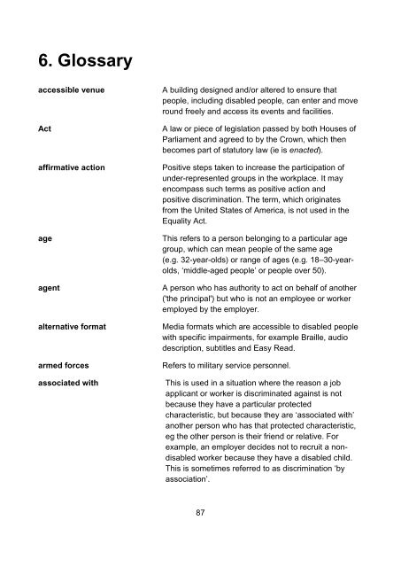 What equality law means - Birmingham Disability Resource Centre