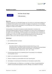 Bedrijfsvervoerplan Voorbeeld Dexia - Brussel Mobiliteit