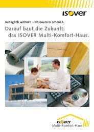 das ISOVER Multi-Komfort-Haus. - newmagic datensysteme GmbH