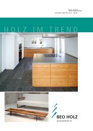 HOLZ IM TREND - BEO HOLZ